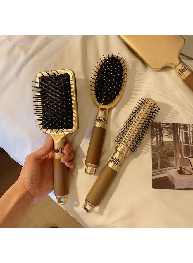 Premium Air Cushion Hair Brush, Scalp Massage Comb for Women, Wide Plate Brush for Long Curly Hair, Anti Static Detangling Brush for Home Use - Image 5